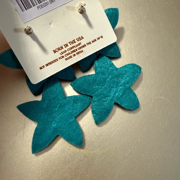 Kay Lee New York Beaded Starfish Earrings - Picture 3 of 3